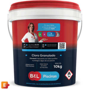 Cloro granulado hipoclorit cálcio_65% 10kg bel