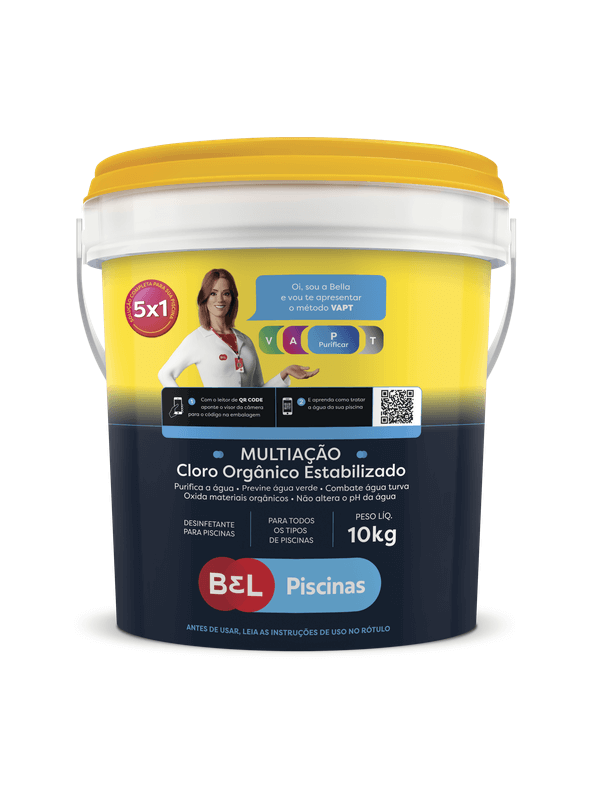 MULTIAÇÃO CLORO ORGÂNICO ESTABILIZADO